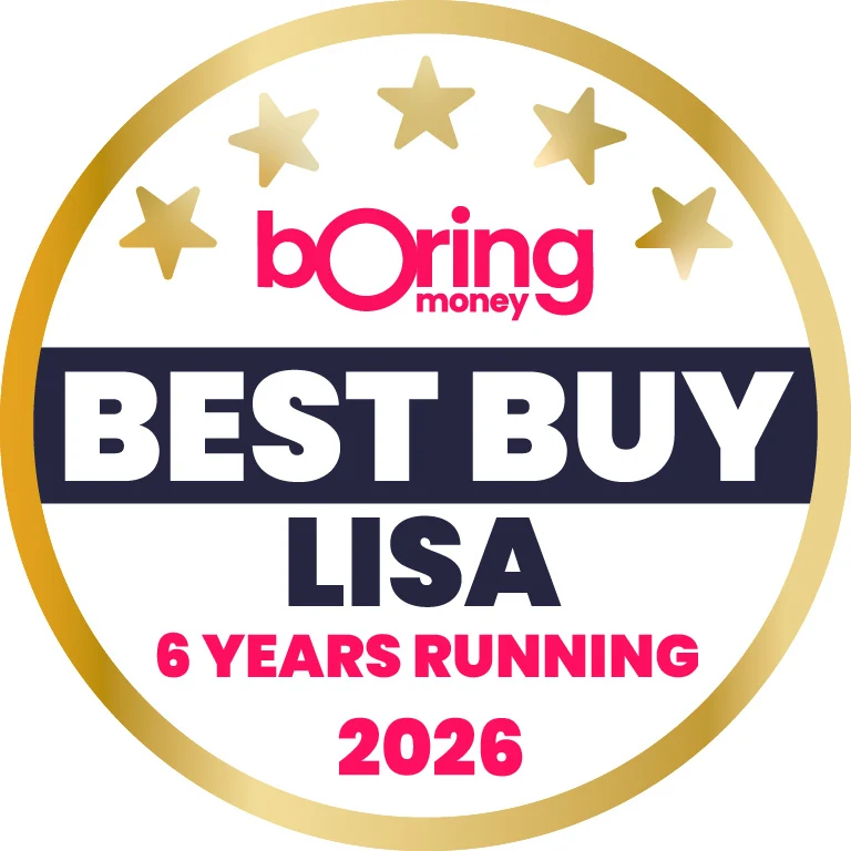 Boring Money Award Best Buy LISA 6 Years Running 2026