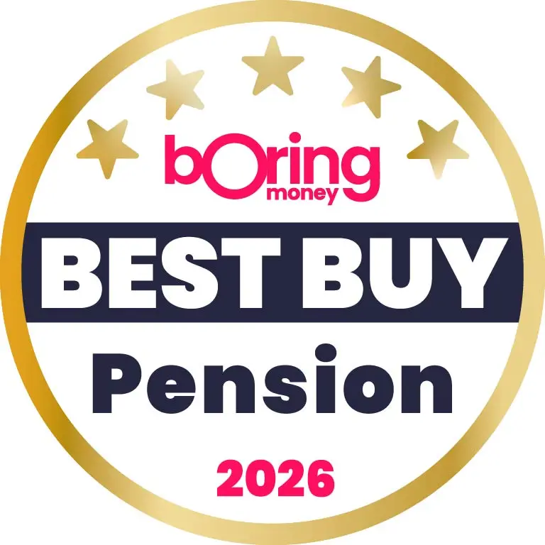 Boring Money Award Best Pension 2026