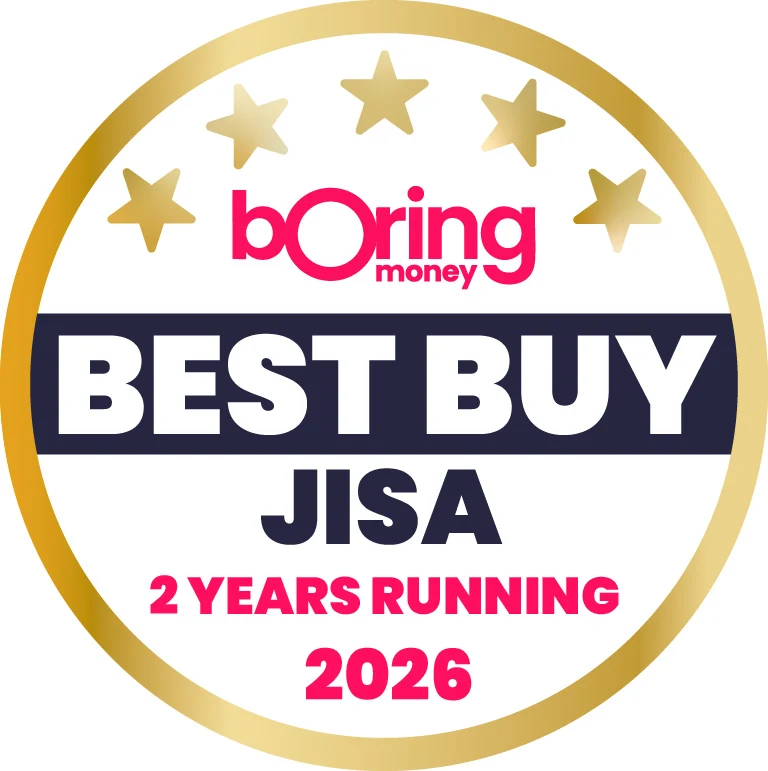 Boring Money Award Best Buy JISA 2 Years Running 2026