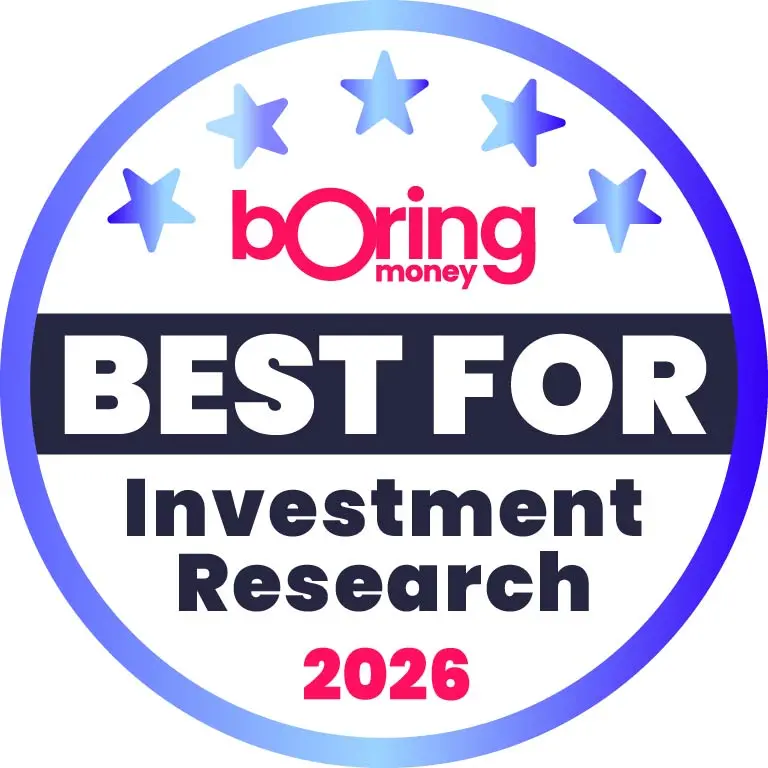 Boring Money Award Best Investment Research 2026