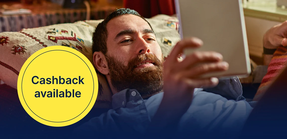 AS CB - homepage -mobile - cashback available