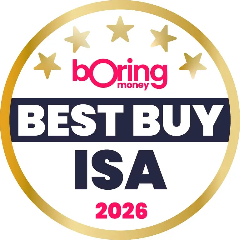 Boring Money Award Best Buy ISA 2026