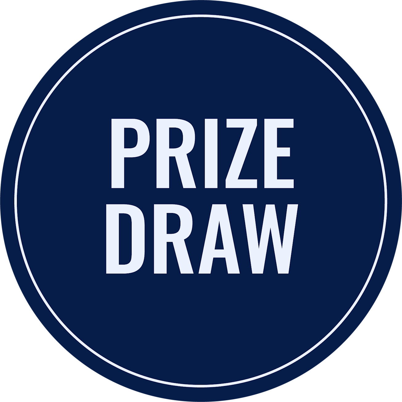 Prize draw graphic