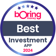 Boring Money best investment app 2024