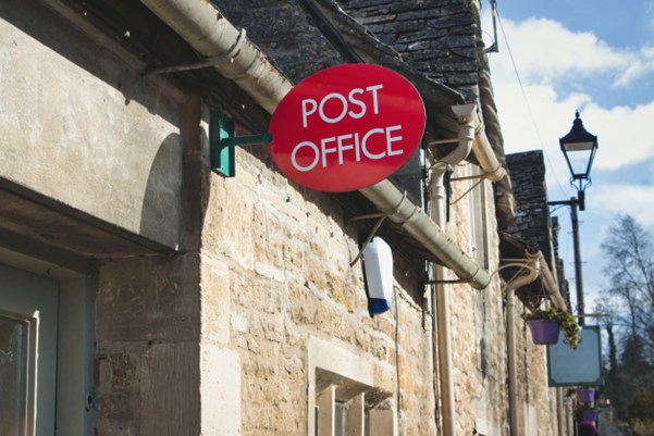 Post office sign on old building 01.png