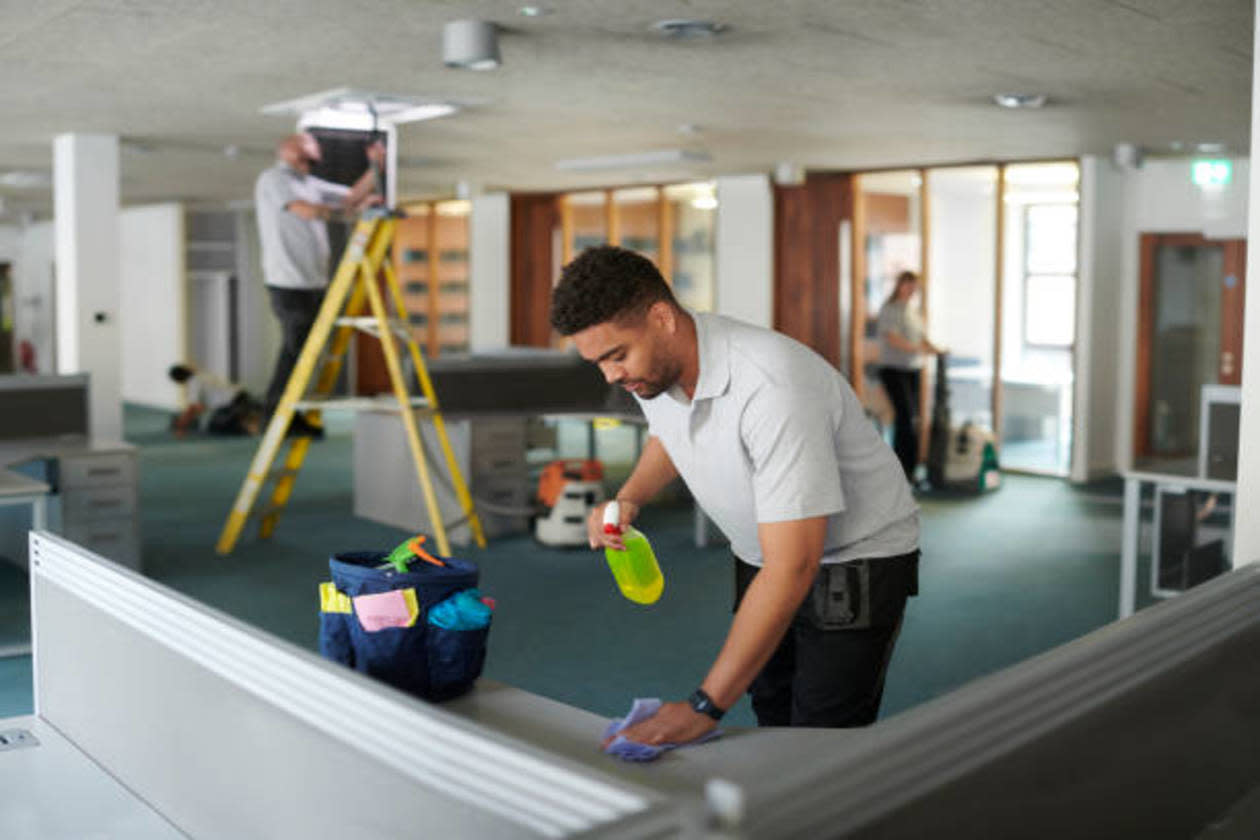 Office cleaners