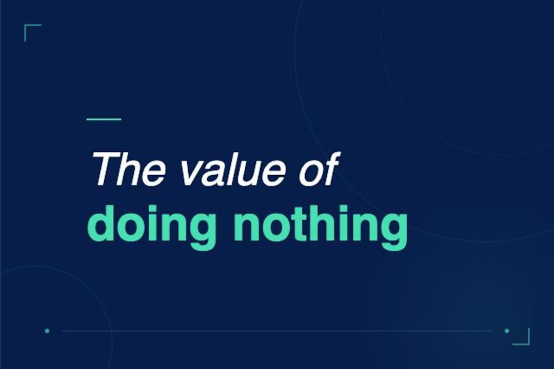 Doing nothing 1
