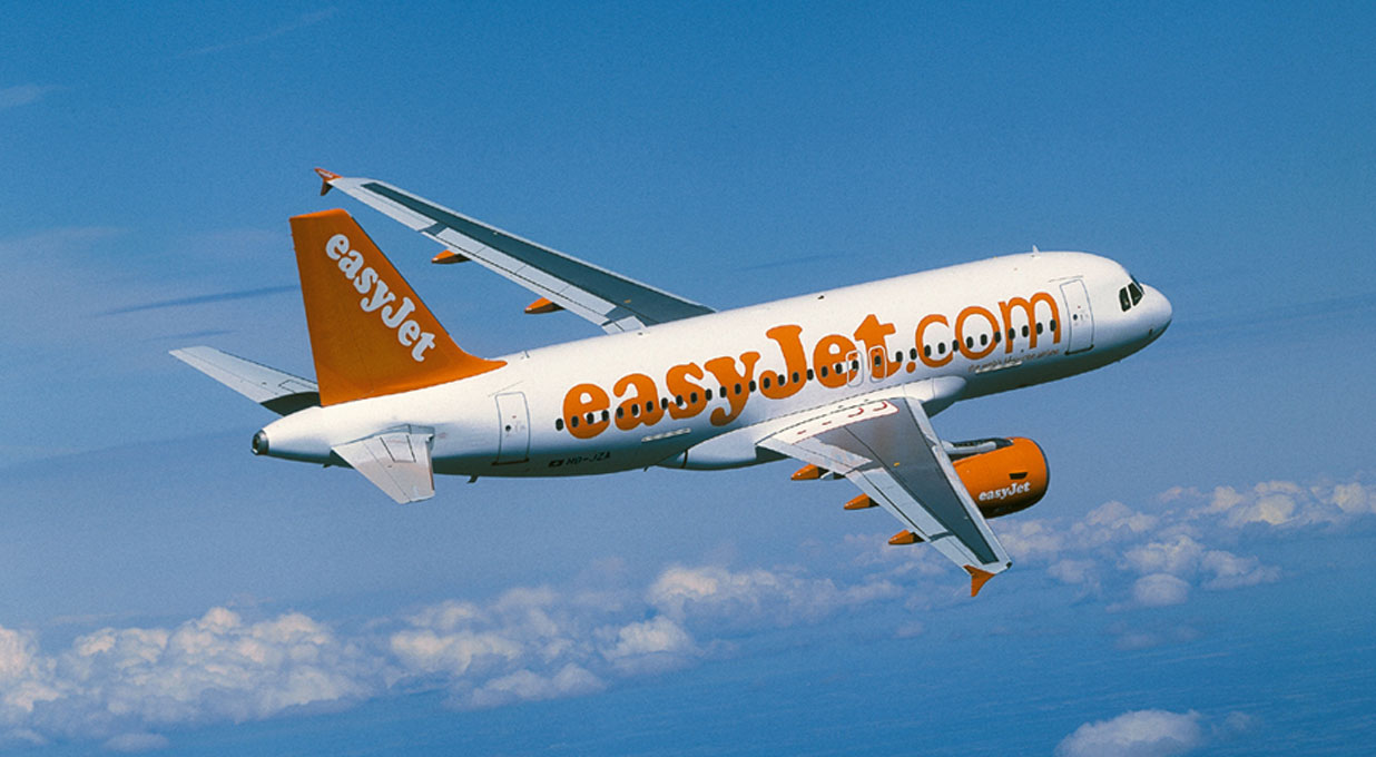 easyJet – reduces first half losses on strong demand