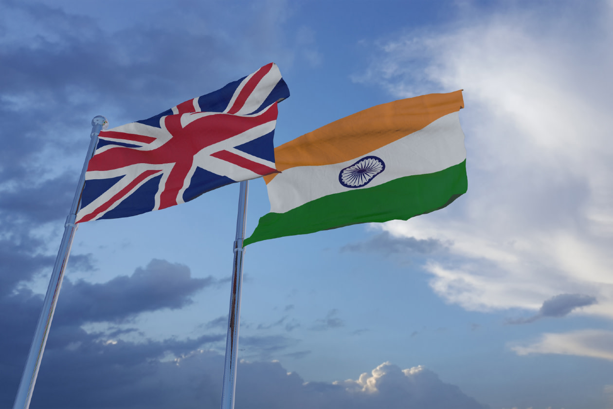United Kingdom UK and India National Flags.jpg