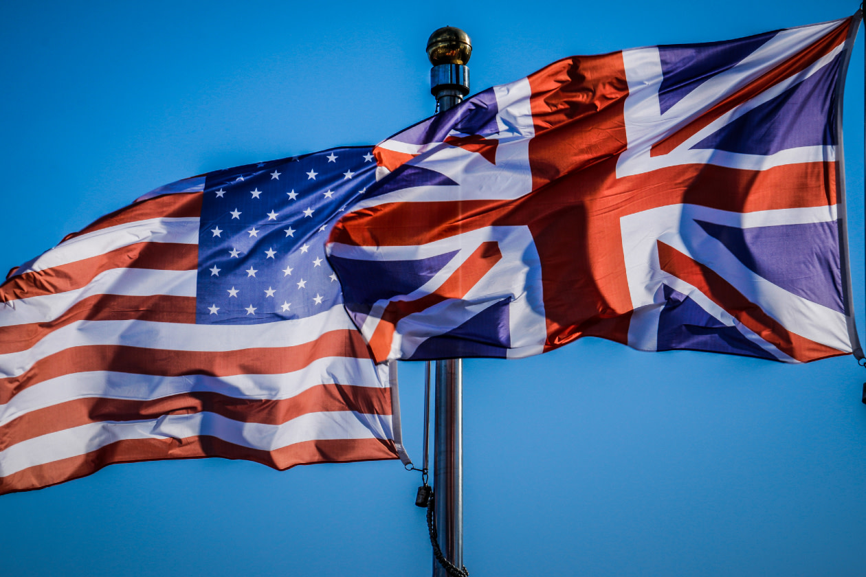 US and UK flags-GettyImages