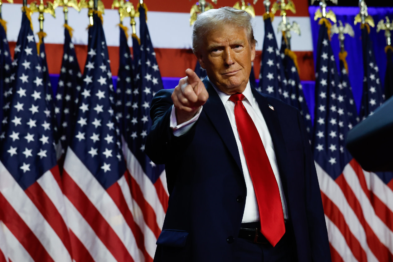 Donald Trump Holds Election Night Event In West Palm Beach (Photo by Chip Somodevilla, Getty Images)