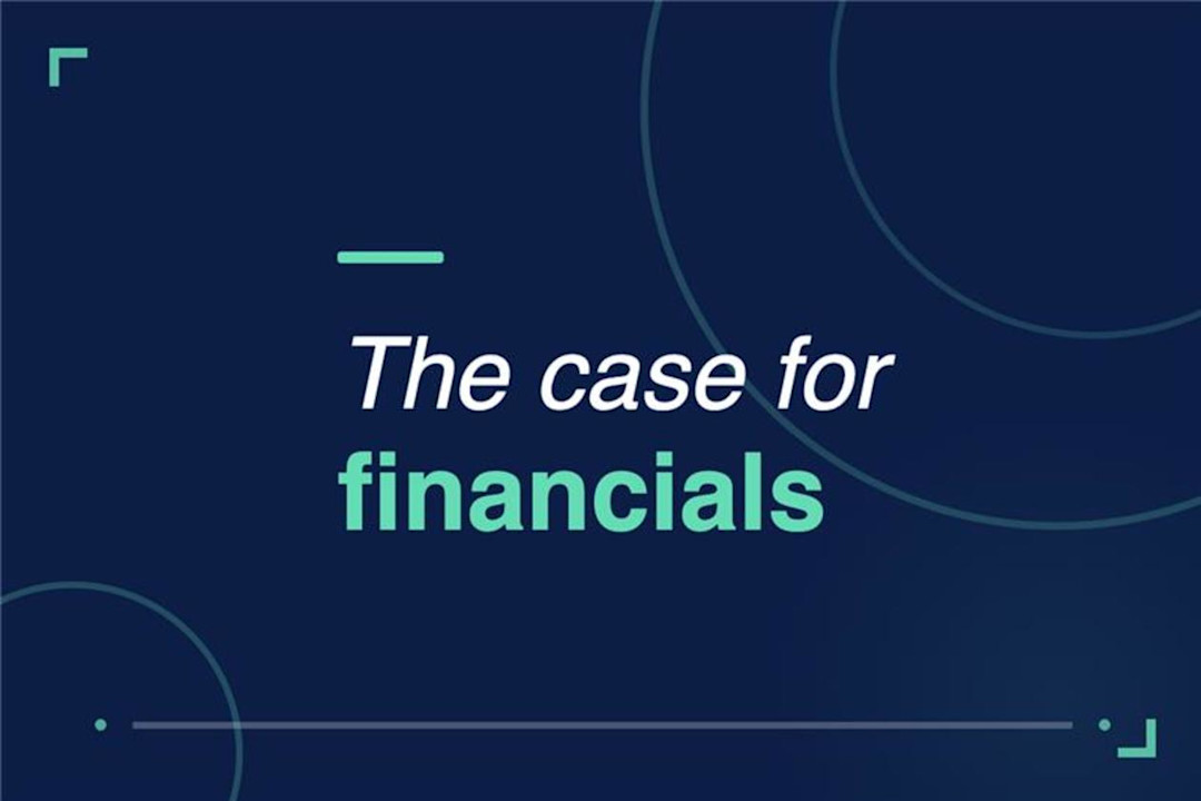 The case for financials