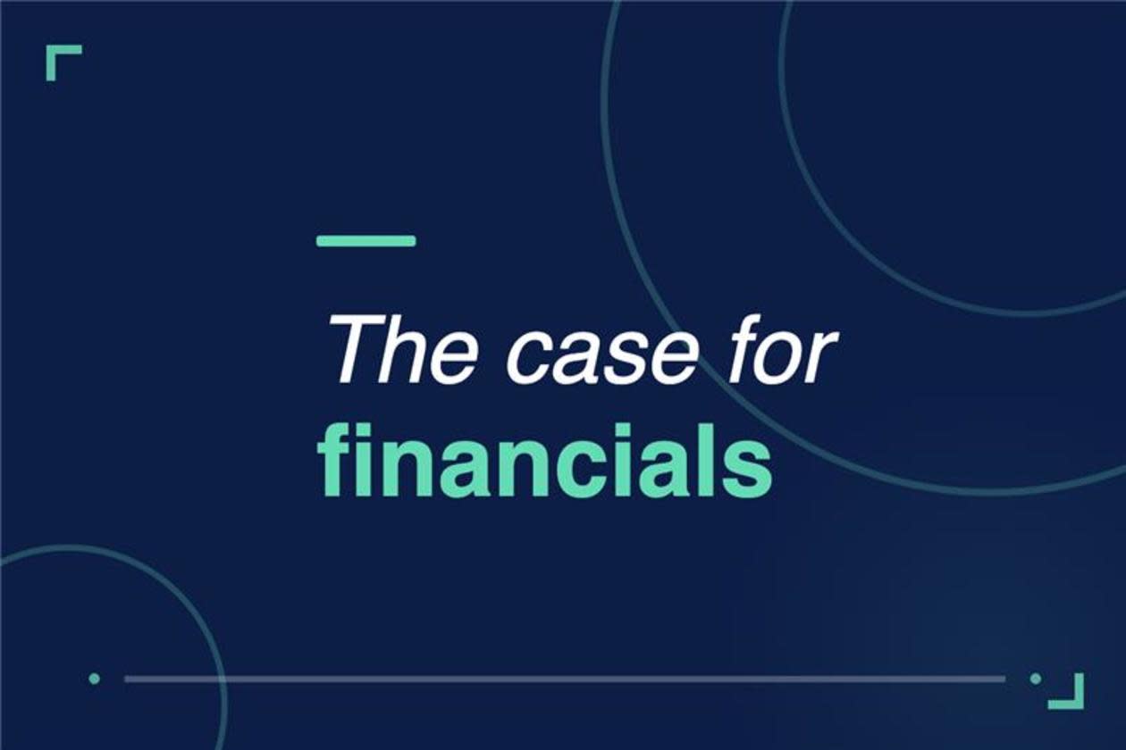 The case for financials