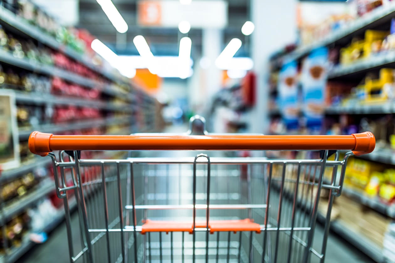 Closeup view of a shopping trolley in a supermarket.jpg