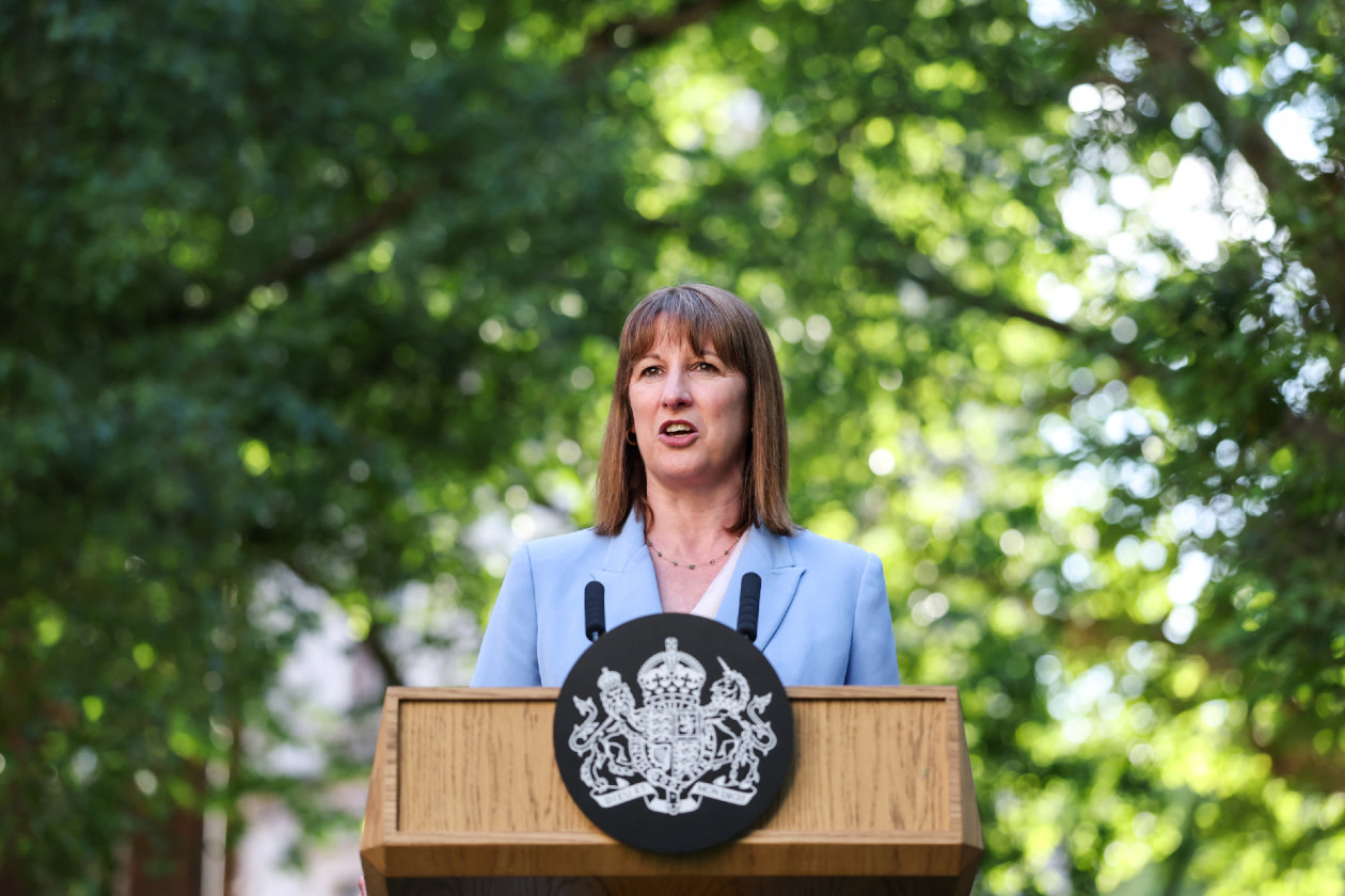 Rachel Reeves seen at Downing Street on May 19, 2025 in London (Photo by Hannah McKay - WPA Pool/Getty Images)