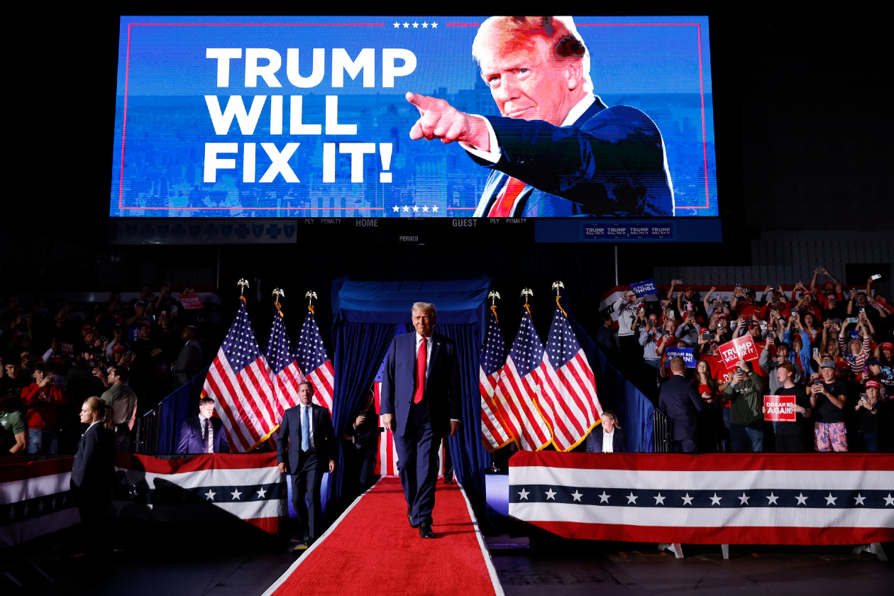 Donald Trump campaigns In Michigan (Photo by Chip Somodevilla, Getty Images)