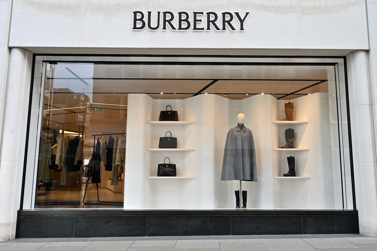 Burberry: profits fall sharply as tough times continue