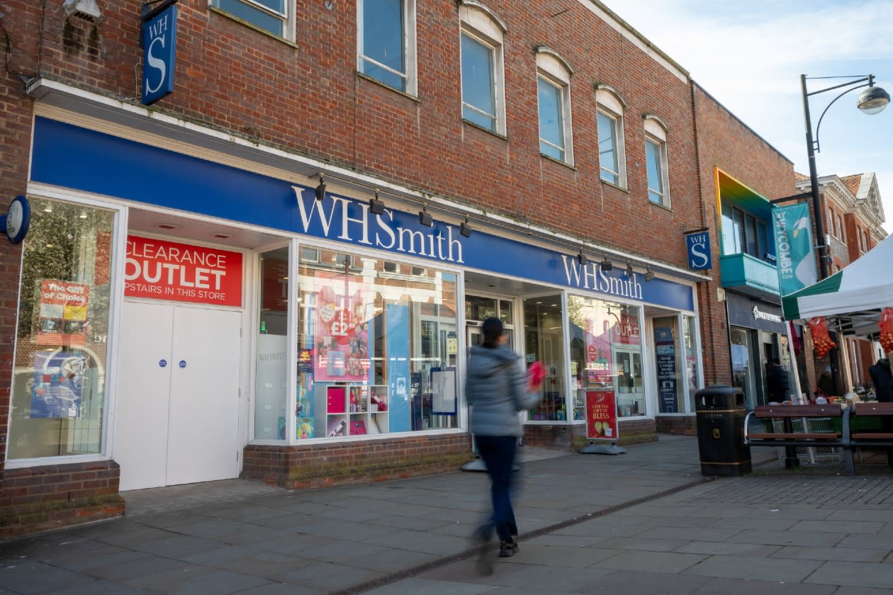 Outside the front of a WH Smith high street store.jpg