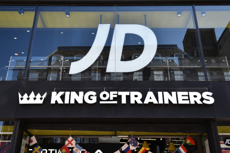 JD Sports shop sign