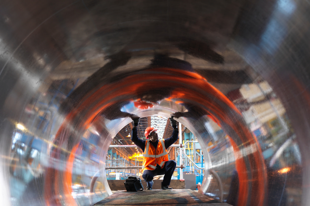 Engineer testing forged steel.jpg